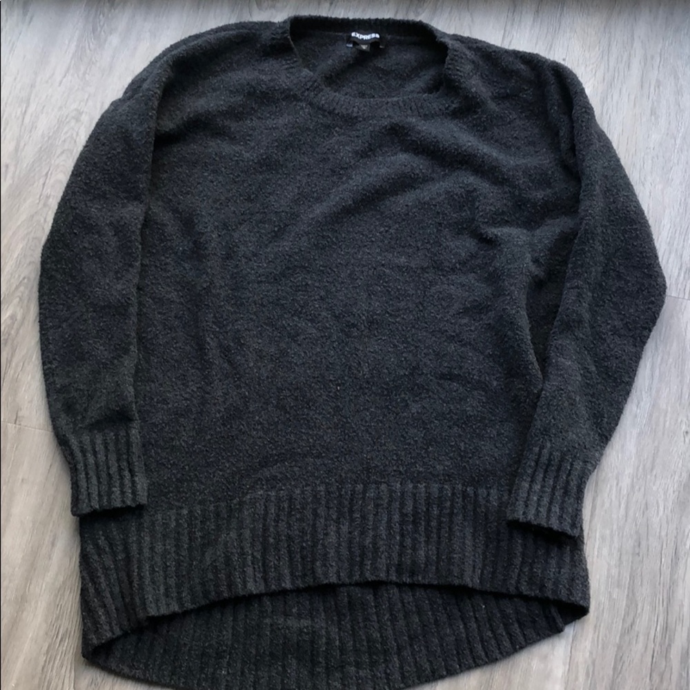 Gray sweater from express
